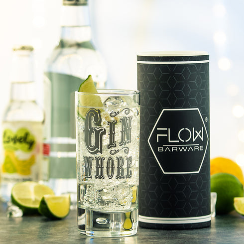 Novelty Gin Highball G&T Glass